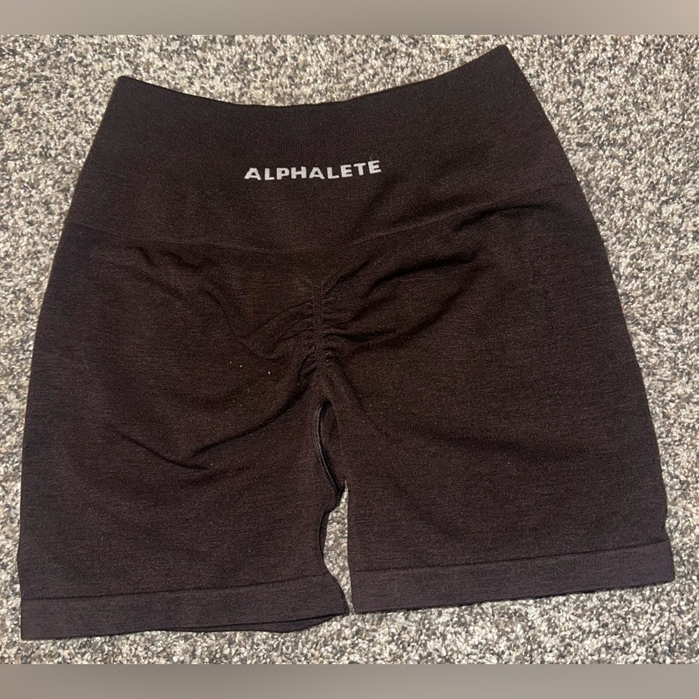 ALPHALETE OG Amplify Shorts | 4.5” Brown